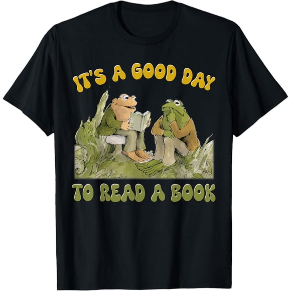 Its A Good Day to Read A Book Funny Frog Toad - Camiseta divertida