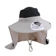 thumbnail image 5 of Womens Sun Hat Solar Fisherman Hat Men'S Full Protection Sun Hat Outdoor Fan Hat Sun Hat, 5 of 7