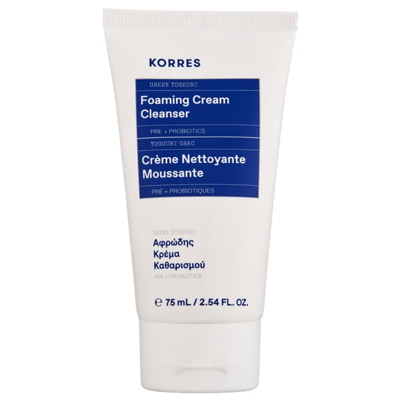 KORRES Greek Yoghurt Foaming Cream Cleanser - 2.54oz 2.54oz