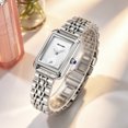 thumbnail image 3 of SKMEI Watches for Women Small Stainless Steel Waterproof Ladies Watch Casual Fashion Simple Square Female Quartz Wristwatch, 3 of 4