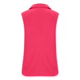 thumbnail image 6 of TODOZO Summer Blazers for Women Lightweight Womens Blazer Summer Blouses for Women 2025 Women's Sleeveless Coat Solid Color Cardigan Suit Casual Lapel Cardigan Jacket with Pockets Hot Pink 3Xl, 6 of 6