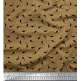 thumbnail image 1 of Soimoi Cotton Duck Fabric Dot & Catfish Shirting Printed Fabric 1 Yard 56 Inch Wide, 1 of 1