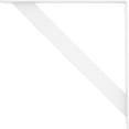 thumbnail image 4 of Ekena Millwork 2"W x 24"D x 24"H Traditional Steel Bracket, White Primer, 4 of 13
