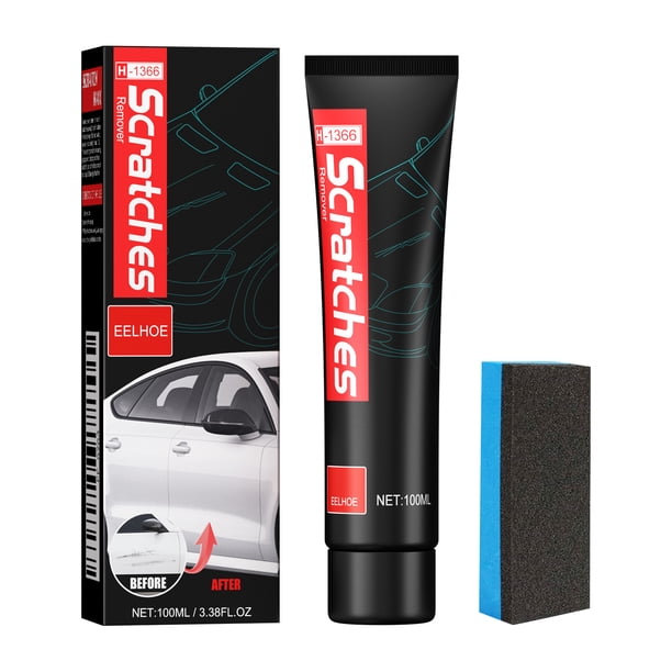 EELHOE-pasta de pulido para arañazos de coche, cera de reparación para coche,100ML