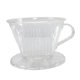 thumbnail image 3 of Taza del filtro de café Filtro de café listo café gotero cono reutilizable cerveza portátil claro Magideal Taza del filtro de café, 3 of 6