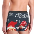 thumbnail image 3 of Fotbe Cute Christmas Gnomes (2) Men’s Total Support Pouch Boxer Briefs, X-Temp Cooling, Moisture-Wicking Underwear, Regular, Long-leg and Trunk-Medium, 3 of 6