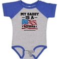 thumbnail image 3 of Inktastic My Daddy is a Veteran Boys or Girls Baby Bodysuit, 3 of 5