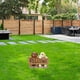 thumbnail image 3 of Estatua de perro, figura de cachorro, artesanía coleccionable, escultura creativa de perro, decoración de jardín, interior, exterior, césped, balcón, 3 of 6