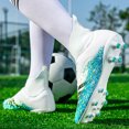 thumbnail image 5 of Botas de fútbol para hombre, botines de fútbol AG/TF, de primera calidad, antideslizantes, transpirables, para entrenamiento, césped, interior, fútbol sala, zapatos de fútbol para hombre, 5 of 5