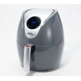 thumbnail image 1 of Restored Power XL 2.4-qt Digital 1200W Air Fryer with Recipes and Divider- (Refurbished), 1 of 1