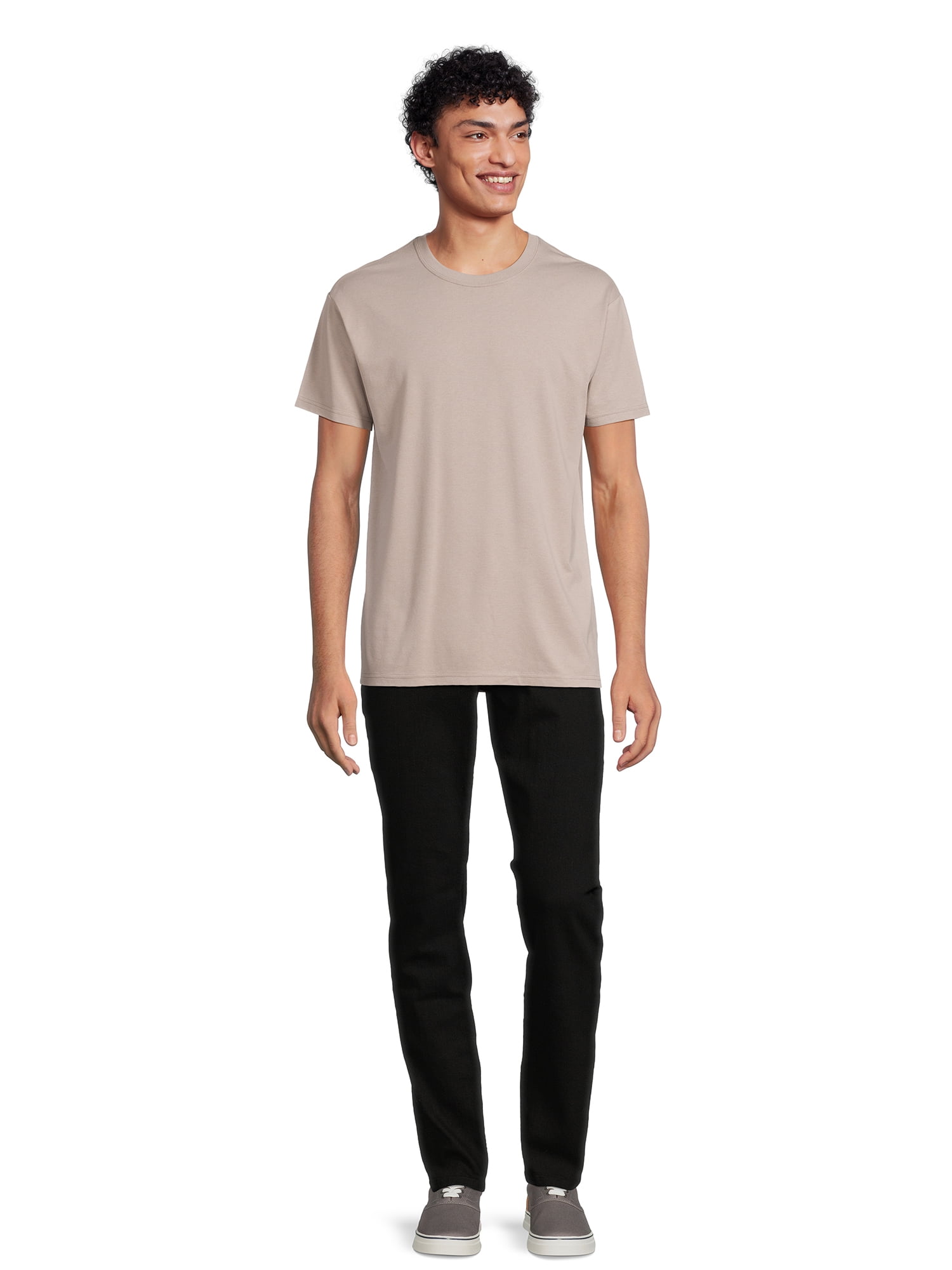 Athletic Works Men's and Big Men's Tri Blend Tee, Sizes XS-4XLT