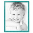 thumbnail image 2 of ArtToFrames 27" x 34" Turquoise Picture Frame, 27x34 inch Blue Wood Poster Frame (WOM-4588), 2 of 8