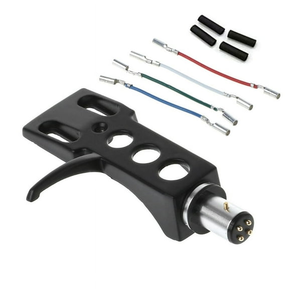 AOOOWER LP Disc Record Player Phono Turntable Headshell 4 Leadwires for Turntable