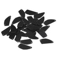thumbnail image 1 of Unique Bargains 30Pack Irregular Acrylic Sew on Mirror Pieces Rhinestones Beads, Black 25x11mm, 1 of 6