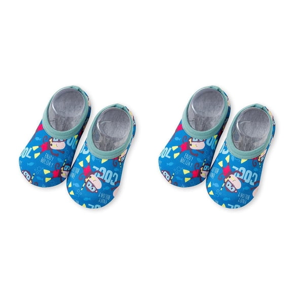 Soidarity 1 par de zapatillas de agua de nailon para niños y niñas, zapatos de natación para interiores y exteriores, botas de pesca para Type2 NO2