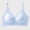 🔥 Blue, variant on Adjustable Strap Wireless Push up Bras for Women No Wire Bras for Women Breathable Wireless Seamless Bras for Women Front-Clip Seamless Fixed-Cup Everyday Bra Solid Color Breathable Rear Hook