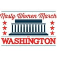thumbnail image 3 of CafePress - Nasty Women March Mug - 11 oz Ceramic Mug - Novelty Coffee Tea Cup, 3 of 6