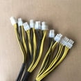 thumbnail image 3 of 2X 1200W 1600W Cable de Salida Nuevo Conector de Alimentación PCIE de 10 Pines para Bitmain Antminer APW7 + APW3 PSU L3 D3, 3 of 5