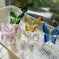 thumbnail image 5 of Crystal Butterfly Figurines Collectibles Art Glass Table Decor Paperweight Souvenir Christmas Ornament Gift, 5 of 8