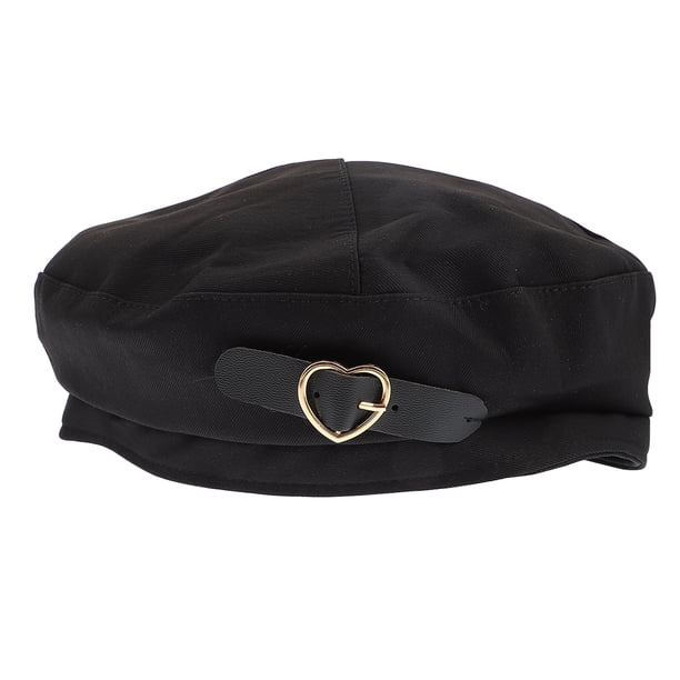 Elegante gorro de invierno para mujer, gorro de invierno, boina, gorro cálido, boina vintage.