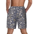 thumbnail image 4 of Daiia Daisies Flowers Mens Swim Trunks Swim Shorts Quick Dry Swim Shorts with Mesh Lining Pockets-X-Large, 4 of 9