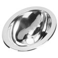 thumbnail image 1 of Fregadero de Barra de Acero Inoxidable, Fregadero Redondo de Acero Inoxidable 304 Pulido con Espejo, Fregadero de Cocina de un Solo Seno, Ideal para Autocaravanas, Furgonetas,, 1 of 9