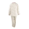 thumbnail image 2 of Charter Club Women's Printed Cotton Flannel Pajama Set (M, Cardinal), 2 of 3