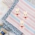 thumbnail image 2 of AMLESO Mignon Petits Lapins Patchs, Chiffon Autocollants Badges Réparation Patch Décoratif Animal A, 2 of 8