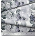 thumbnail image 2 of Soimoi Cotton Duck Fabric Dot & Butterfly Print Fabric by Yard 56 Inch Wide, 2 of 3