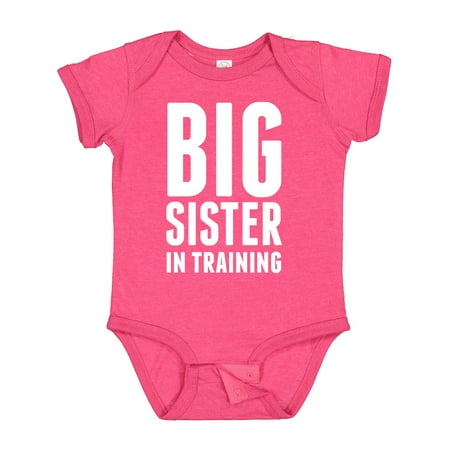 

Inktastic Big Sister in Training Gift Baby Girl Bodysuit