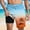 Light Blue, variant on Runfenguu Volleyball Shorts, Mens Summer Shorts Men'S Sports Shorts Breathable Running And Fitness Training Shorts Palm Tree Print Thin Three Quarter Shorts Shorts For Men Athletic