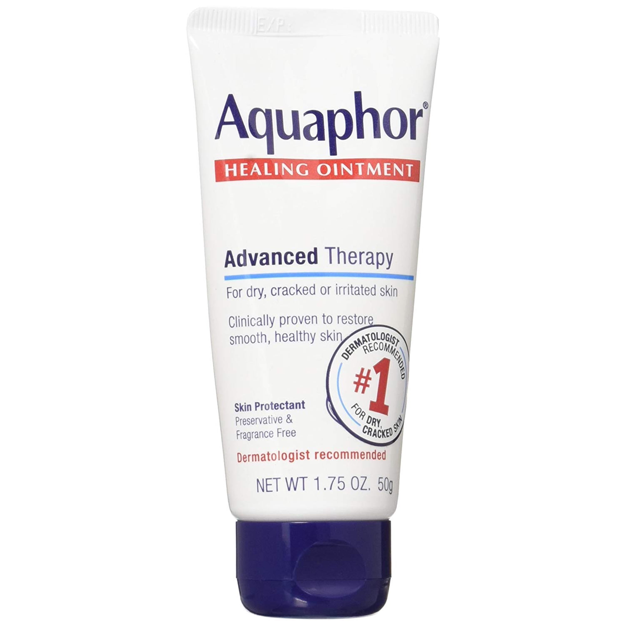 Aquaphor Healing Ointment for Dry, Cracked or Irritated Skin, 1.75 oz, 6 Pack