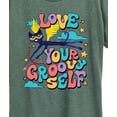 thumbnail image 3 of Pete The Cat - Love Yourself - Women's Short Sleeve Graphic T-Shirt, 3 of 6
