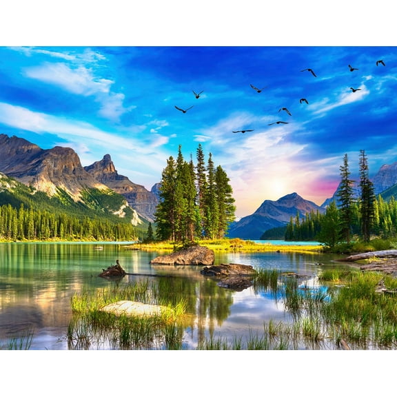 Springbok 500 Piece Spirit Island Jigsaw Puzzle for Adults