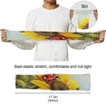 thumbnail image 6 of ALAZA Ladybugs on Sunflowers Daisy UV Sun Protection Arm Sleeves UPF 50+ Compression Cooling Sleeve 1 Pair, 6 of 7