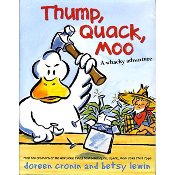 Pre-Owned Thump, Quack, Moo, 9781442473195, 1442473193, Paperback,