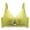 Green, variant on Women's Full Coverage Wireless Lace Bra Comfortable Breathable Support Large Bust Reduction Adjustable Side Spillage Control