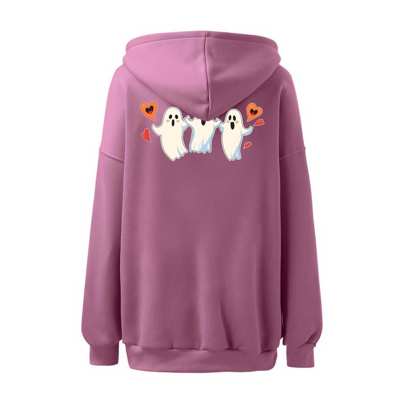 And Winter Fashion Pattern Printed Women's Hooded Sweatshirt Without Pockets Womens Sweatshirts Sweatshirts Women Hoodie Pullover Long Fall Hoodie Women Casual Comfy Hoodie Women Pullover Sweatshirt