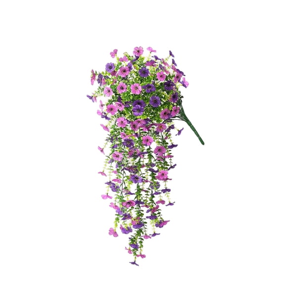 Artificial Hanging Flowers For Outdoors Spring Summer Decor No Fade Daisy Plant For Porch Patio Front Door