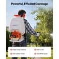 thumbnail image 2 of Chateauy 26.5CC Gas Powered Backpack Sprayer, 6.5 Gal Tank, Large Area Lawn Spraying Machine with 24in Wand, 2 of 6