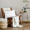 thumbnail image 6 of ROYALE LINENS 14 x 20 Pillow Insert - Down Alternative Throw Pillows Insert - Rectangle Pillow Pack of 1 White - Bed & Couch Pillows - Inner Cushion for Bed, Cushion for Living Room - Shams Stuffer, 6 of 10