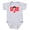 Heather Gray, variant on CafePress - GI Joe Logo - Cute Infant Bodysuit Baby Romper - Size Newborn - 24 Months
