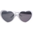 thumbnail image 1 of GHSDFBB Lunettes de Soleil Rétro Mode Femme Surdimensionnées en Forme de Cœur Mignonnes UV400, 1 of 6