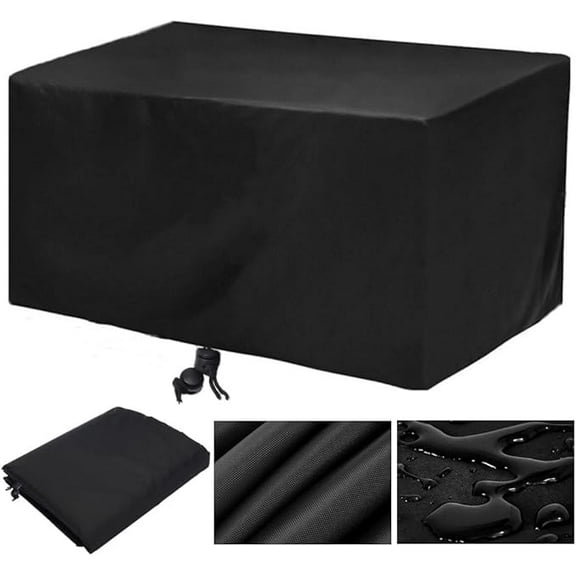 Patio Furniture Covers, Outdoor Couch Cover Waterproof 40 x 32 Inch Outside Dining Set Cover Table and Chair Covers Heavy Duty, Rectangular (40"L x 32"W x 31"H // 102x82x79cm)