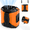 Orange, variant on MIMIRGB Portable Waist Fan, 5-Speed 13000 RPM Hands-Free Belt Clip Fan with LED Light and Power Bank, 40 Hours Runtime Personal Cooler for Camping, Hiking, Outdoor Work, Orange