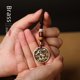 thumbnail image 5 of Llavero del zodiaco de latón Este año, colgante pequeño de bronce del zodiaco, colgante para coche, regalo, 5 of 6