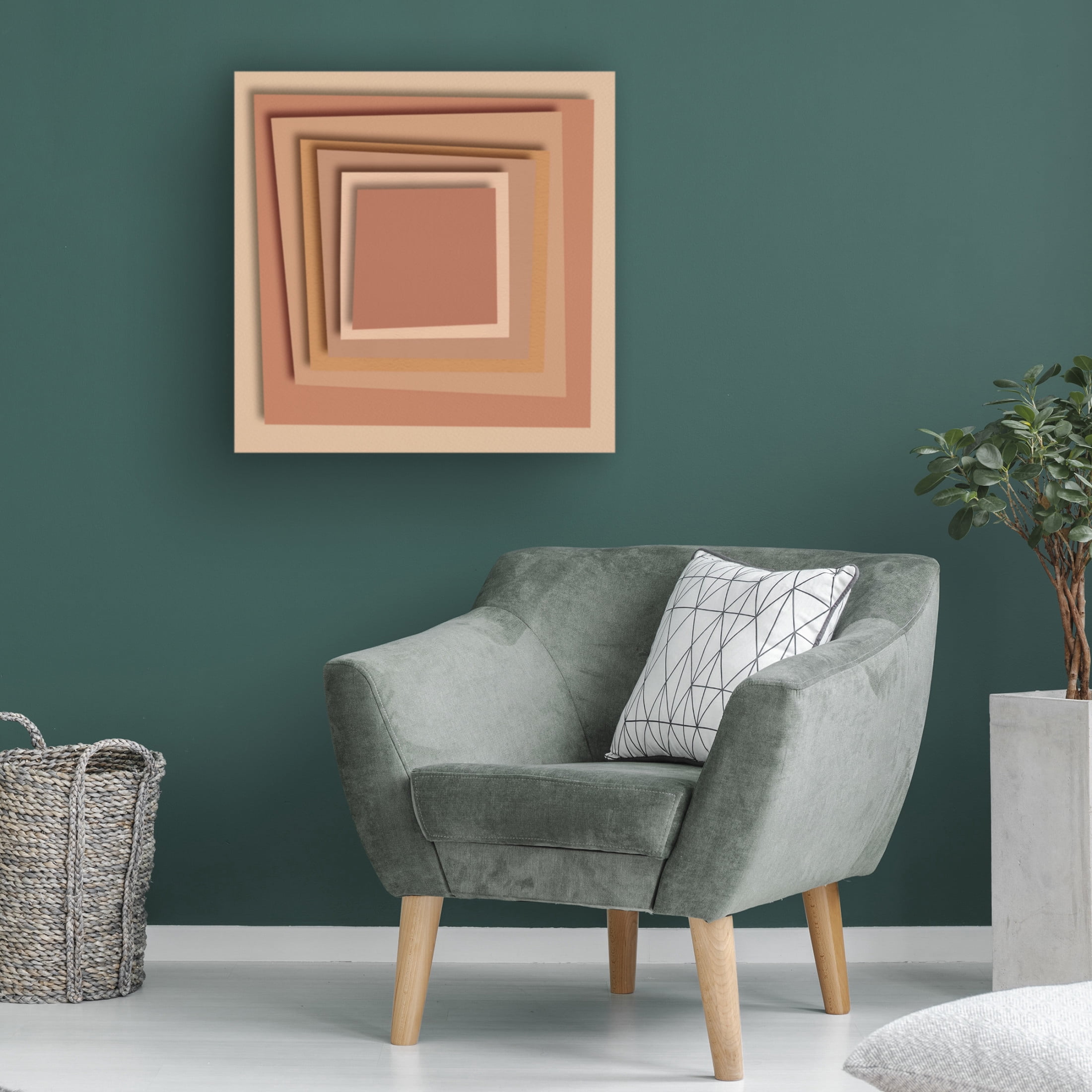 Trademark Fine Art Regina Moore  Stack Paper I Canvas Wall Art