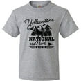thumbnail image 3 of Inktastic Wyoming Yellowstone National Park Youth T-Shirt, 3 of 5