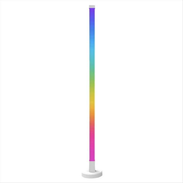 Nueva Lámpara de Pie de Esquina, Lámpara de Esquina LED RGB con 16 Millones de Colores y Más de 200 Escenas, para Sala de Estar y Sala de Juegos.
