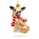 thumbnail image 1 of Adorable Perro Chihuahua - Adorno Navideño De Vidrio Soplado, 1 of 1